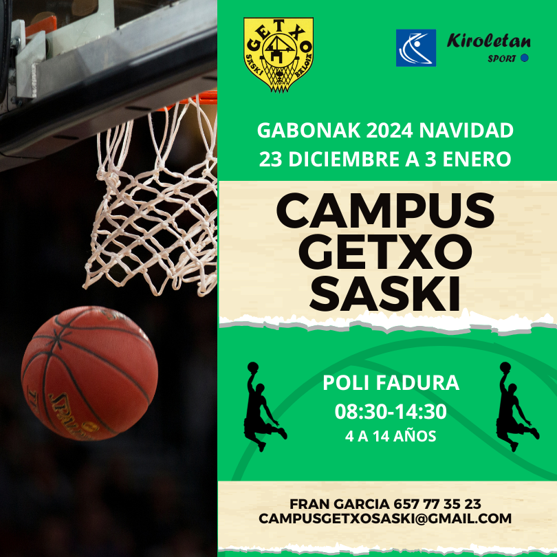 Campus Getxo Saski Gabonak 2024