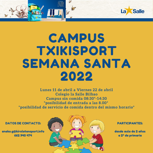 Campus Txikisport semana santa 2022 v2